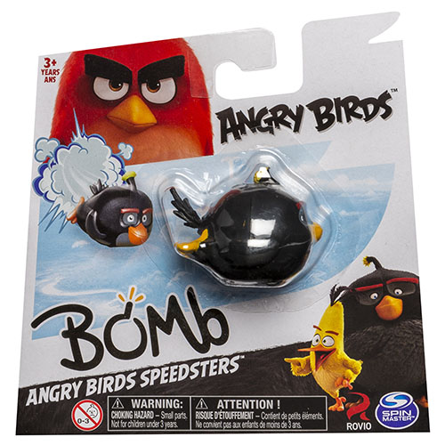 Игрушка из серии «Angry Birds» - птичка на колесиках  